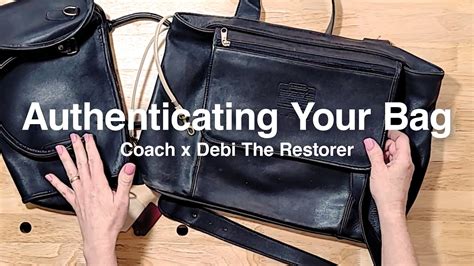 how to authenticate a coach handbag